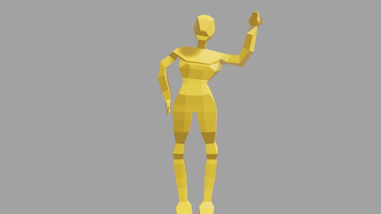 blender low poly animation