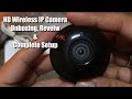 HD Wireless IP Camera | Unboxing and Complete Setup Process
