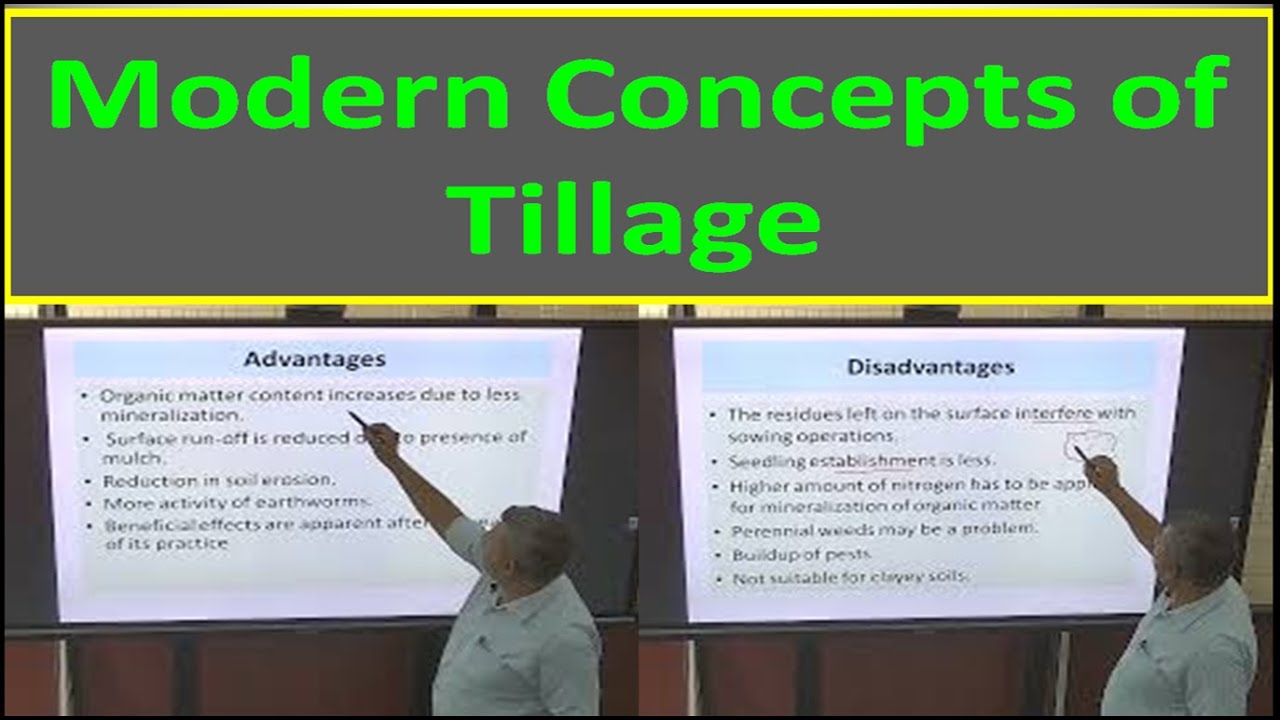 Modern Concepts of Tillage