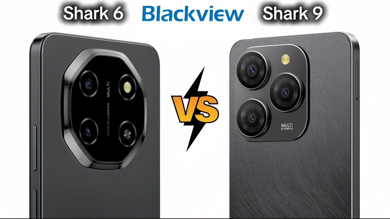 BLACKVIEW Shark 6 vs BLACKVIEW Shark 9 | Full comparison - YouTube