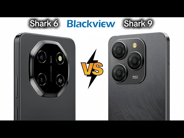 BLACKVIEW Shark 6 vs BLACKVIEW Shark 9 | Full comparison - YouTube