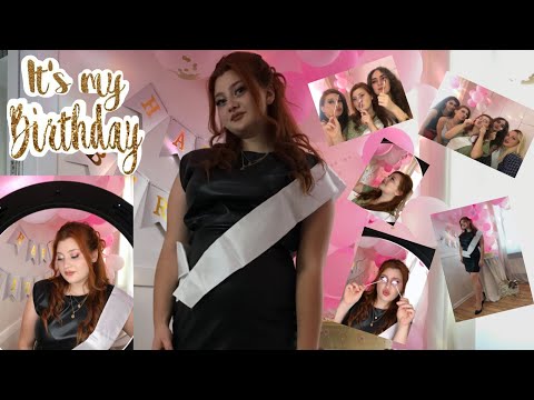 ჩემი დაბადებისდღე/my birthday vlog