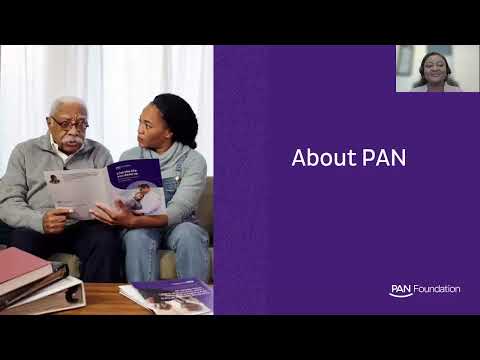 PAN Foundation and NICA Webinar - Patient Assistance Programs