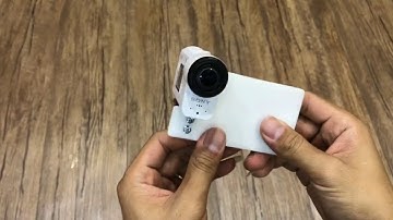 Sony FDR-X3000R + Zhiyun Smooth Q DIY Adapter