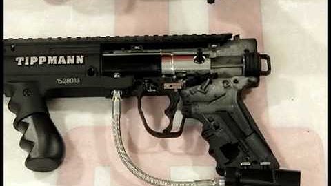 How to Install a aftermarket single or double trigger on a Tippmann 98 by HustlePaintball.com