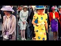 Princess Diana at all Royal Ascots - the 80s fashion