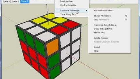 Keyframe Animation 1.3 - Rubik