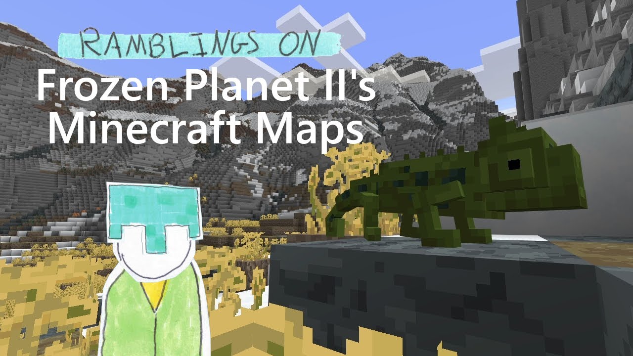 Minecraft And Frozen Planet 2 Collaborative Adventure Map Preview