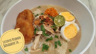 Resep SOTO BANJARMASIN Versi Bumbu Komplit || Asli Nyaman Banar