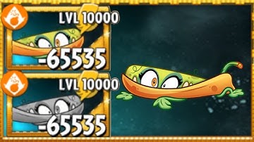Plants vs Zombies 2 Explode-o-Vine Upgraded to Level 10000 PvZ2