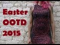 OOTD Easter 2015 Thrifted Dress