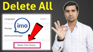 How to Delete Download Massanger chat History from imo | Technical Rabbani