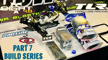 TLR 8IGHT-T 4.0 NITRO TRUGGY KIT - PROLINE RACING - DE RACING - WING INSTALL - PART 7 BUILD SERIES