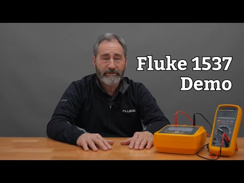Fluke 1537 Advanced Insulation Tester Demo