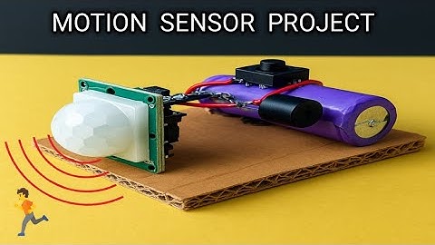 How to Make a Motion Sensor Alarm System | PIR Motion Sensor with Buzzer | Easy Electronics Project