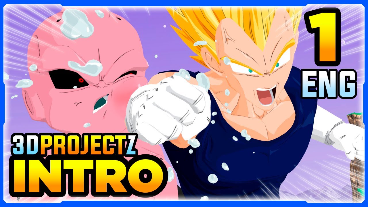 VEGETA vs BUU | Dragon Ball 3DProjectZ: Part1 | English | 3D FAN ANIMATION
