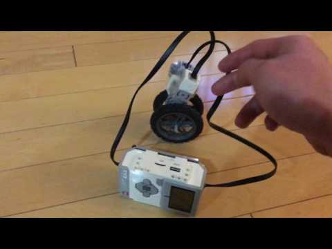 Feedback Control System demo: EV3 robot balancing on two wheels