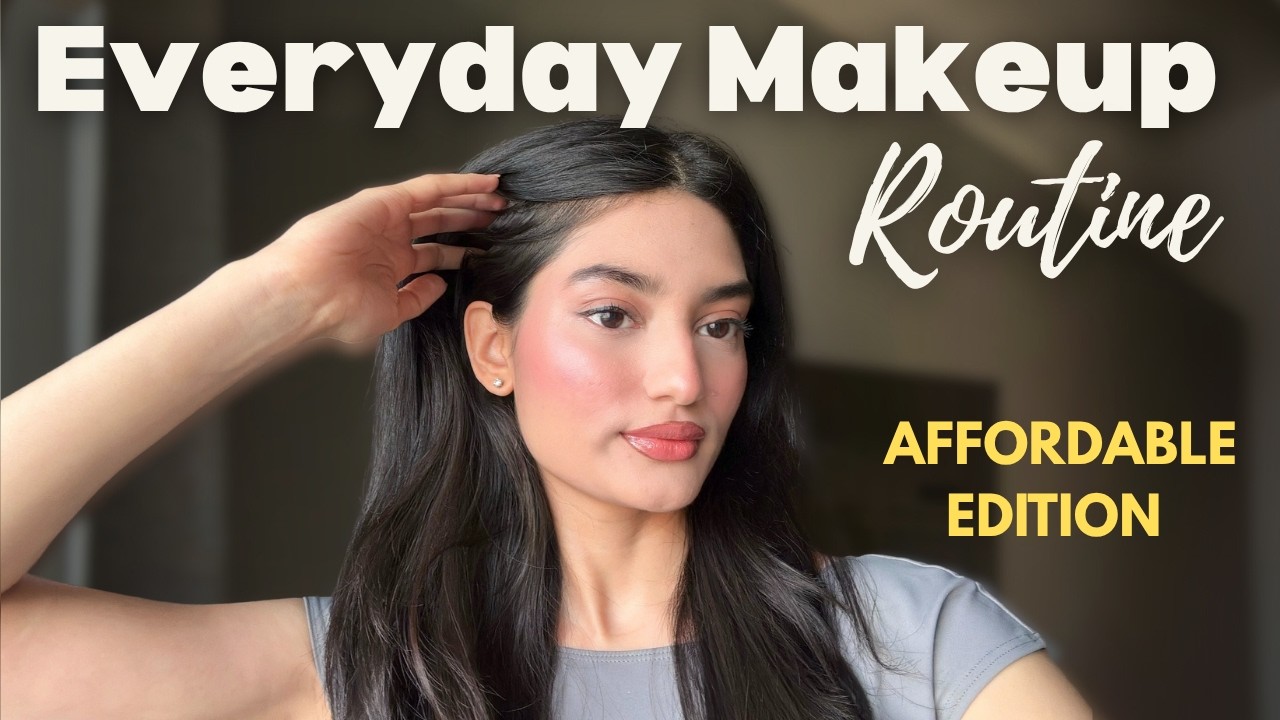 My Everyday Makeup Routine (Budget Edition 💸) - YouTube