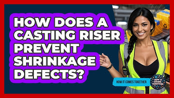 How Does A Casting Riser Prevent Shrinkage Defects? - How It Comes Together