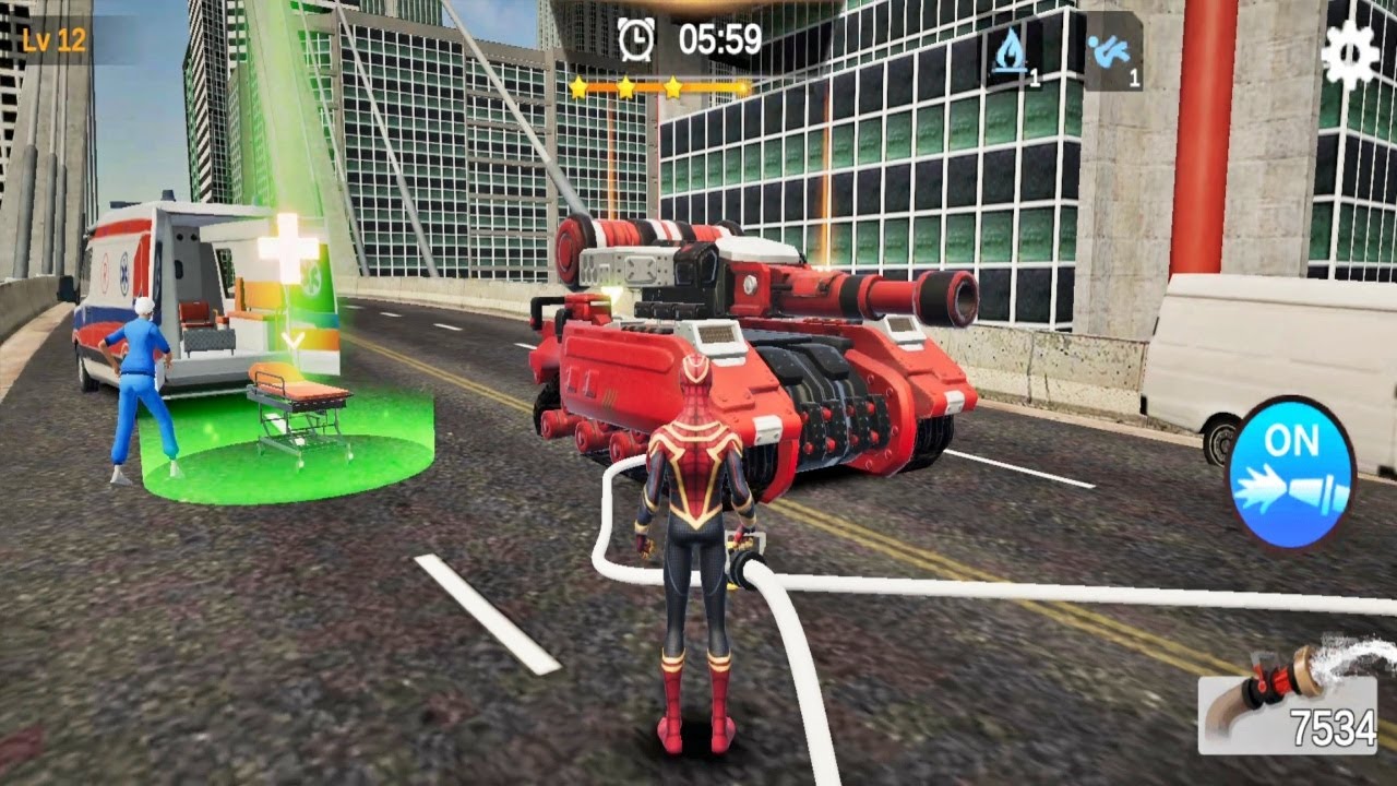 I'm Fireman: Rescue Simulator - New Mission New Tank Fire Truck - Android Sim Games