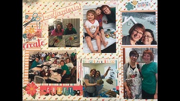 Scrapbook Page - Echo Park I’d Rather Be Crafting