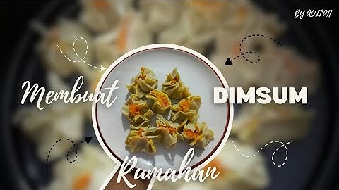 TUTORIAL MEMBUAT DIMSUM RUMAHAN YANG MUDAH DAN GAK RIBET❗👀