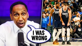 Luka Doncic and Kyrie Irving Just SHUT UP Stephen A. Smith