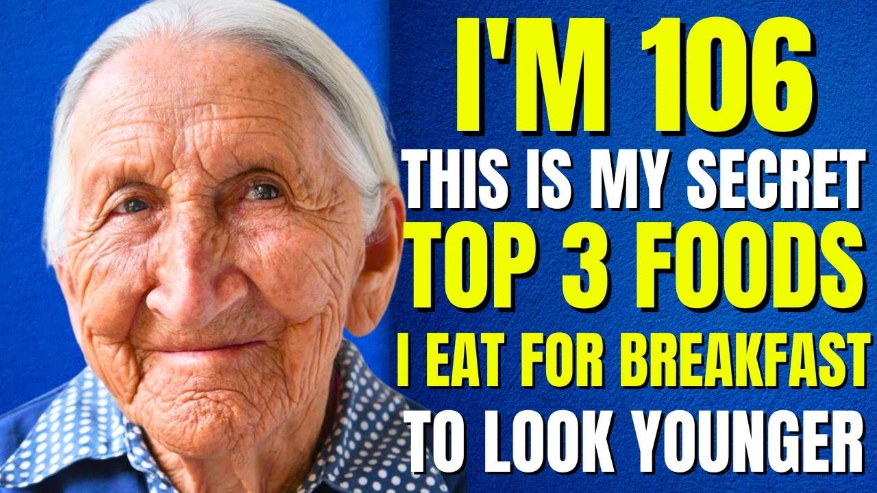 TOP 3 Anti-Aging FOODS To REVERSE AGING & LOOK YOUNGER! - YouTube