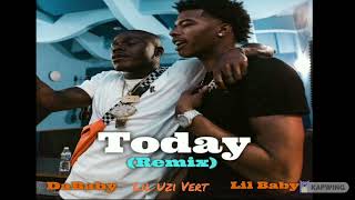 DaBaby - Today (Extended Remix) ft. Lil Uzi Vert \& Lil Baby (Audio)