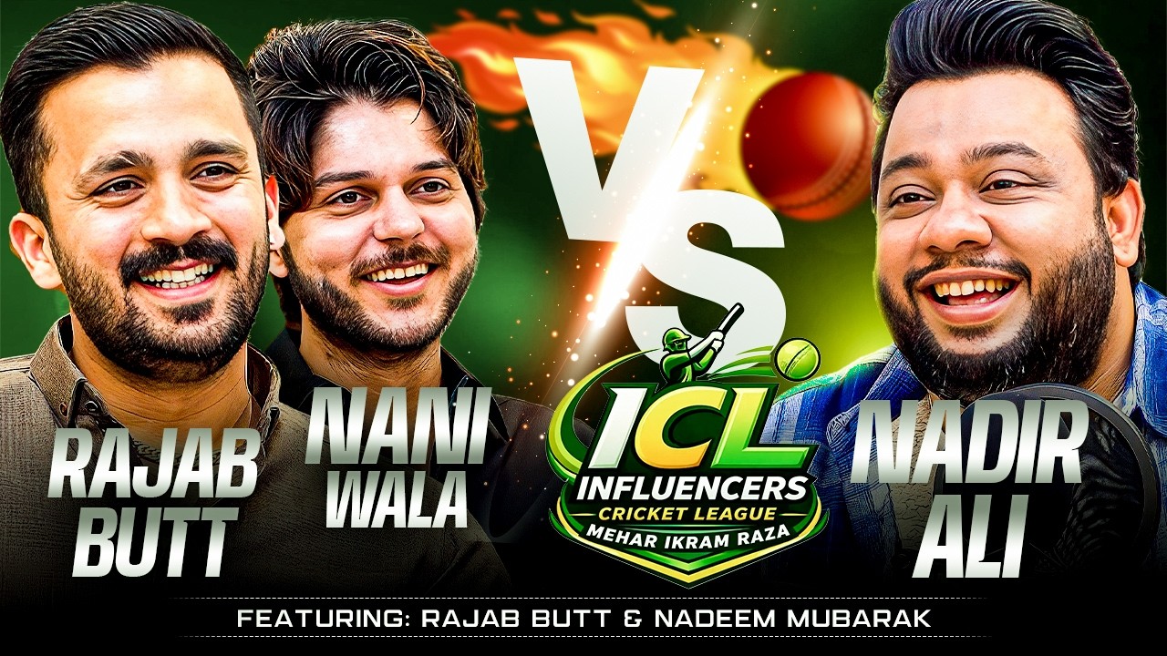 NADIR ALI PODCAST FEATURING RAJAB BUTT & NADEEM MUBARAK !!