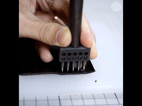 <strong>Making</strong> a Handmade Minimalist <strong>Card</strong> Holder - ASMR