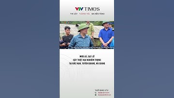 Mưa lũ, sạt lở gây thiệt hại nghiêm trọng ở Bắc Kạn, Tuyên Quang, Hà Giang. #shorts