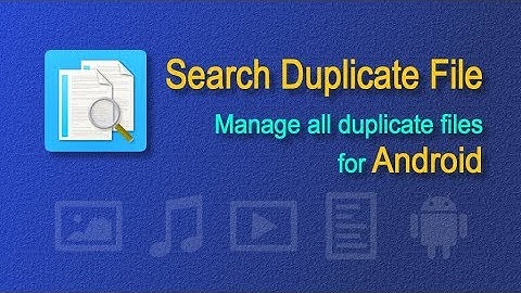 How to use this android app-Search Duplicate File (SDF)