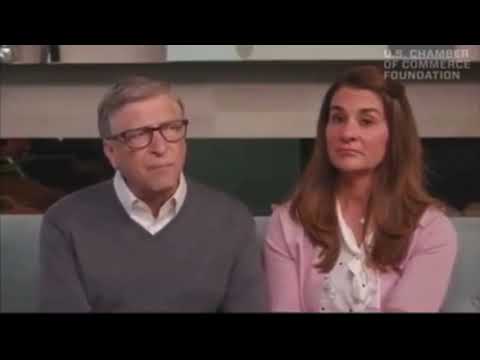 Bill & Melinda Gates Giggle & Smirk Over 2nd Wave of Pandemic