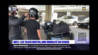 La Vie en Gold Taxi Moto / BFM Nice Côte d'Azur screenshot 4