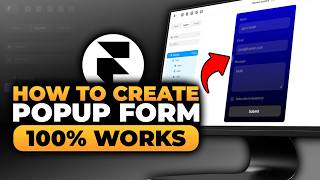 Details How To Create Popup Form in Framer (𝟮𝟬𝟮𝟲) | 100% WORKS | NO Yapping, To The Point! | FAST & EASY Guide