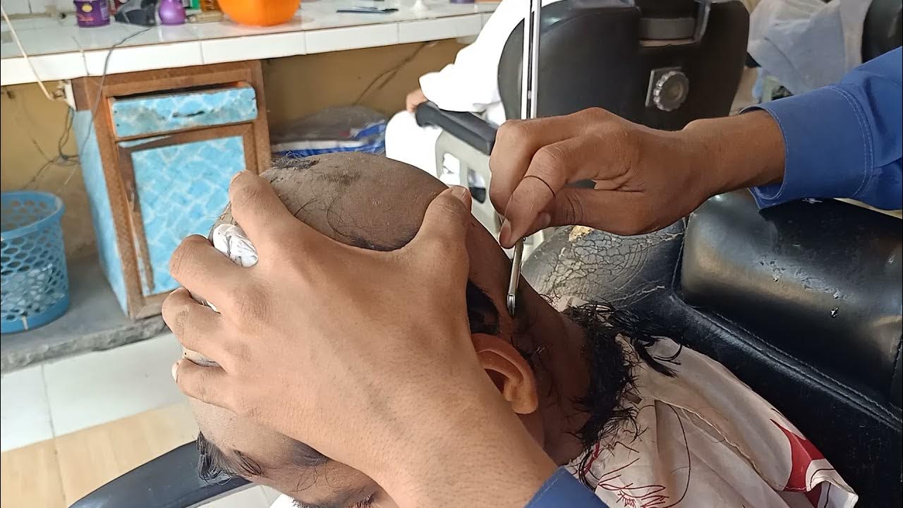 headshave head shave boy Head shave tutorial & head massage by
