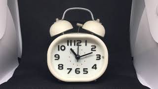 1 hour ticking old clock with real bell sound