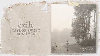 Taylor Swift - exile ft. Bon Iver (Lyric Video) HD