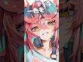 一色をテーマに絵を100枚描く100色チャレンジ！7色目:コーラルレッド #イラスト #厚塗り #イラストメイキング
