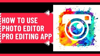 How to use photo editor pro editting app#editor #pro #editor #application #technical screenshot 5
