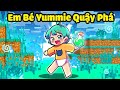 THỬ THÁCH 24H LÀM EM BÉ YUMMIE QUẬY PHÁ THỊ TRẤN SINH TỐ TRONG MINECRAFT*YUMMIE EM BÉ 🤣🤩🥳