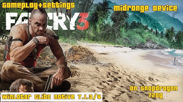 😲Far Cry 3 Gameplay On Winlator 7.1.3glibc Snapdragon😏 720g By The SH Gaming