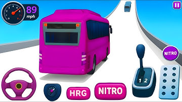 Crazy Bus Mega Ramp Impossible Racing - Bus Mega Ramp Impossible Tracks - Android Gameplay #83