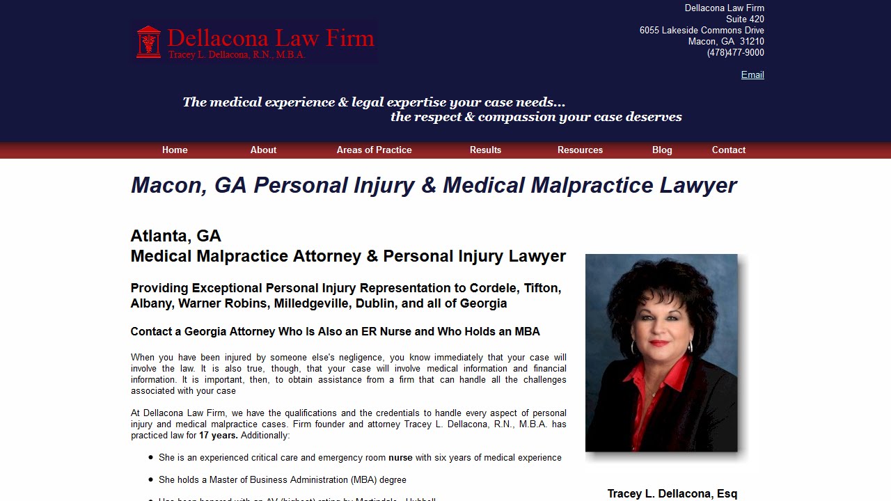 Macon Personal Injury Attorney profile. 