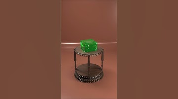 Blender Jelly Simulation  || Blender || Blender 3d Simulation | Jelly Simulation  #blender #shorts