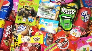 АСМР ПОКУПКА Киндер Сюрпризы,A Lot Of Candy and Kinder Surprise Eggs OZMO Hot Wheels and SOME SWEETS