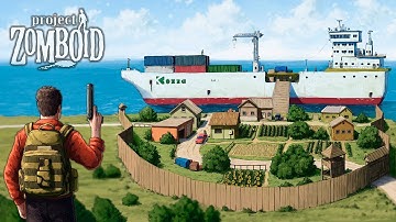 100 Players Simulate Zomboid Civilization for 200 Days (Supercut)