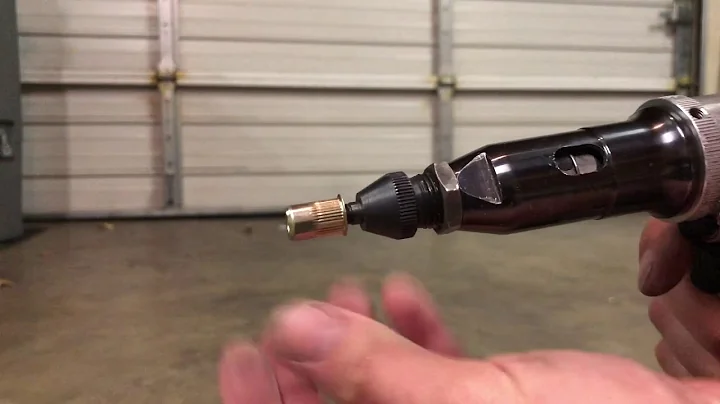 Bollhoff RIVNUT P2005 Rivet Drill with Attachments and Extras