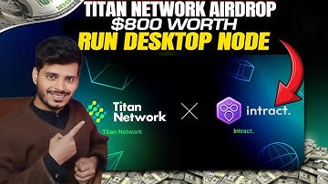 🔥Titan Network Node Airdrop | Run Desktop Node | #titan #node #depin #crypto #airdrop